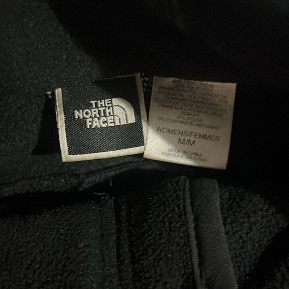 Women’s North Face Full Zip Fleece Jacket - Size Medium (Black) - Picture 3 of 4